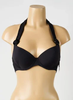 Haut De Maillot De Bain Aubade Noir Haut Soutien-gorge Moulé