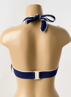 Haut De Maillot De Bain Aubade Bleu Haut Soutien-gorge Balconnet