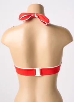 Haut De Maillot De Bain Aubade Orange Haut Soutien-gorge Emboitant