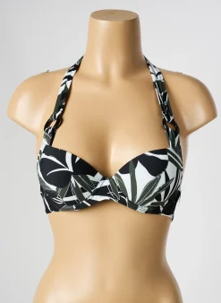 Haut De Maillot De Bain Aubade Noir Haut Soutien-gorge Balconnet