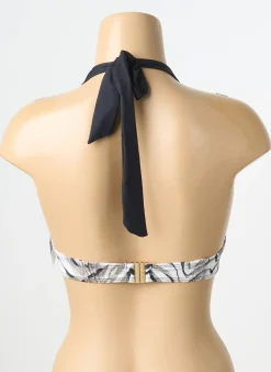 Haut De Maillot De Bain Aubade Noir Haut Soutien-gorge Push-up