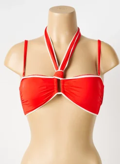 Haut De Maillot De Bain Aubade Orange Haut Bandeau