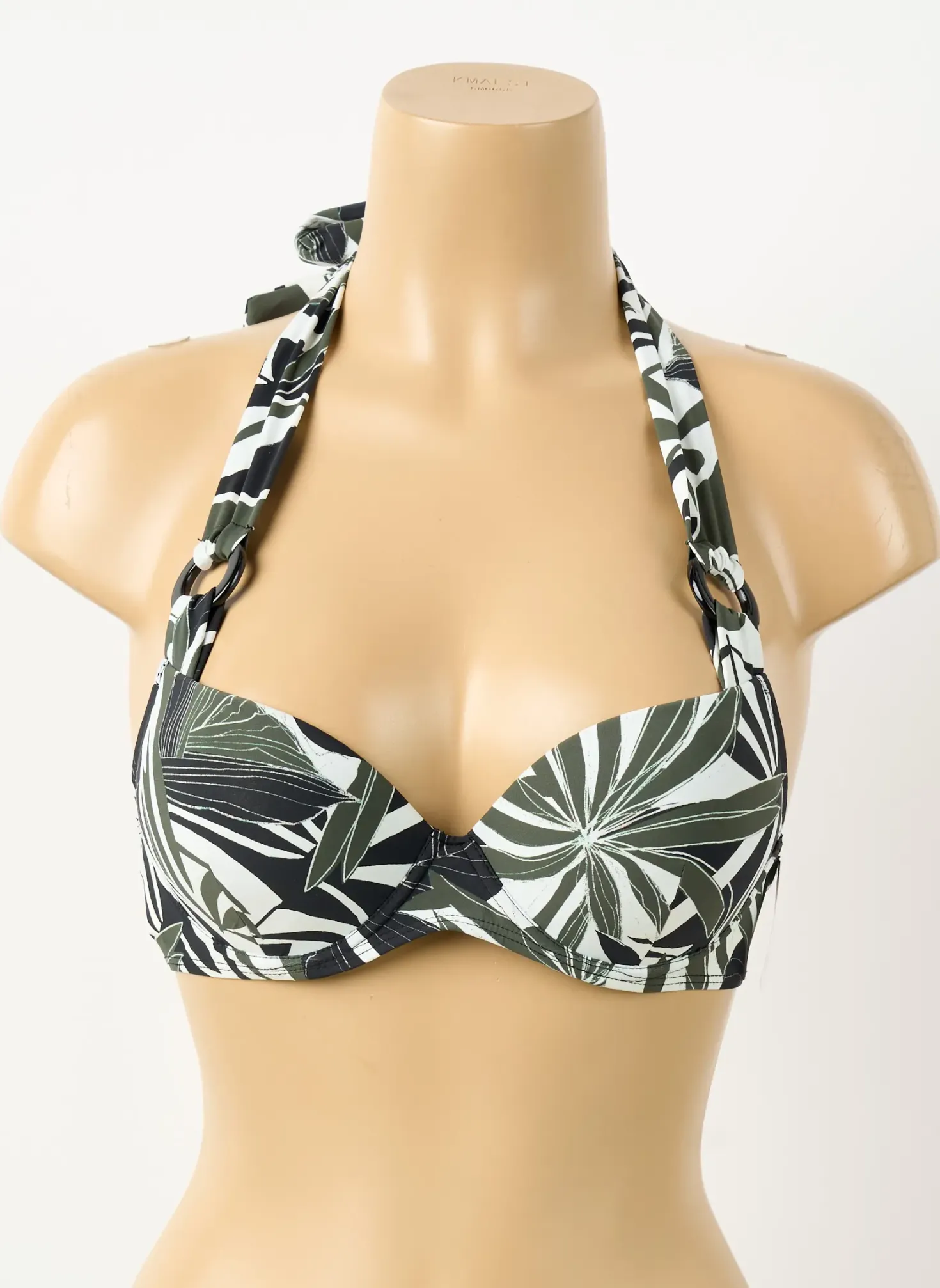 Haut De Maillot De Bain Aubade Vert Haut Soutien-gorge Push-up
