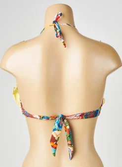 Haut De Maillot De Bain Pain De Sucre Jaune
