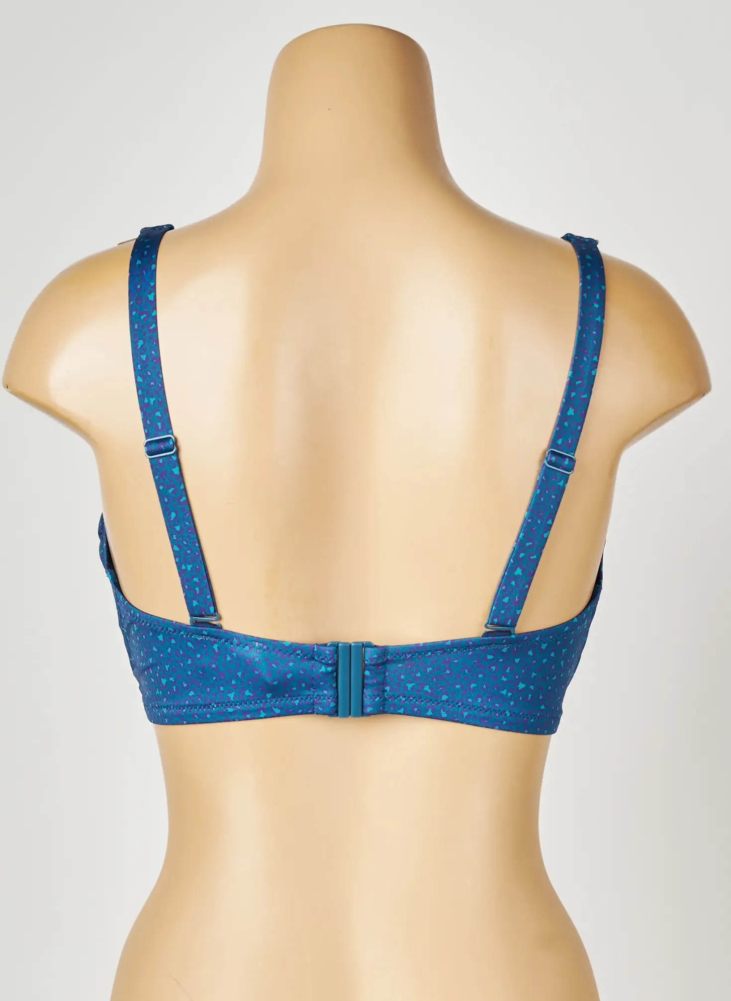 Haut De Maillot De Bain Princesse Tam-tam Bleu Haut Soutien-gorge Moulé