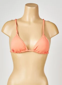 Haut De Maillot De Bain Princesse Tam-tam Orange Haut Triangles