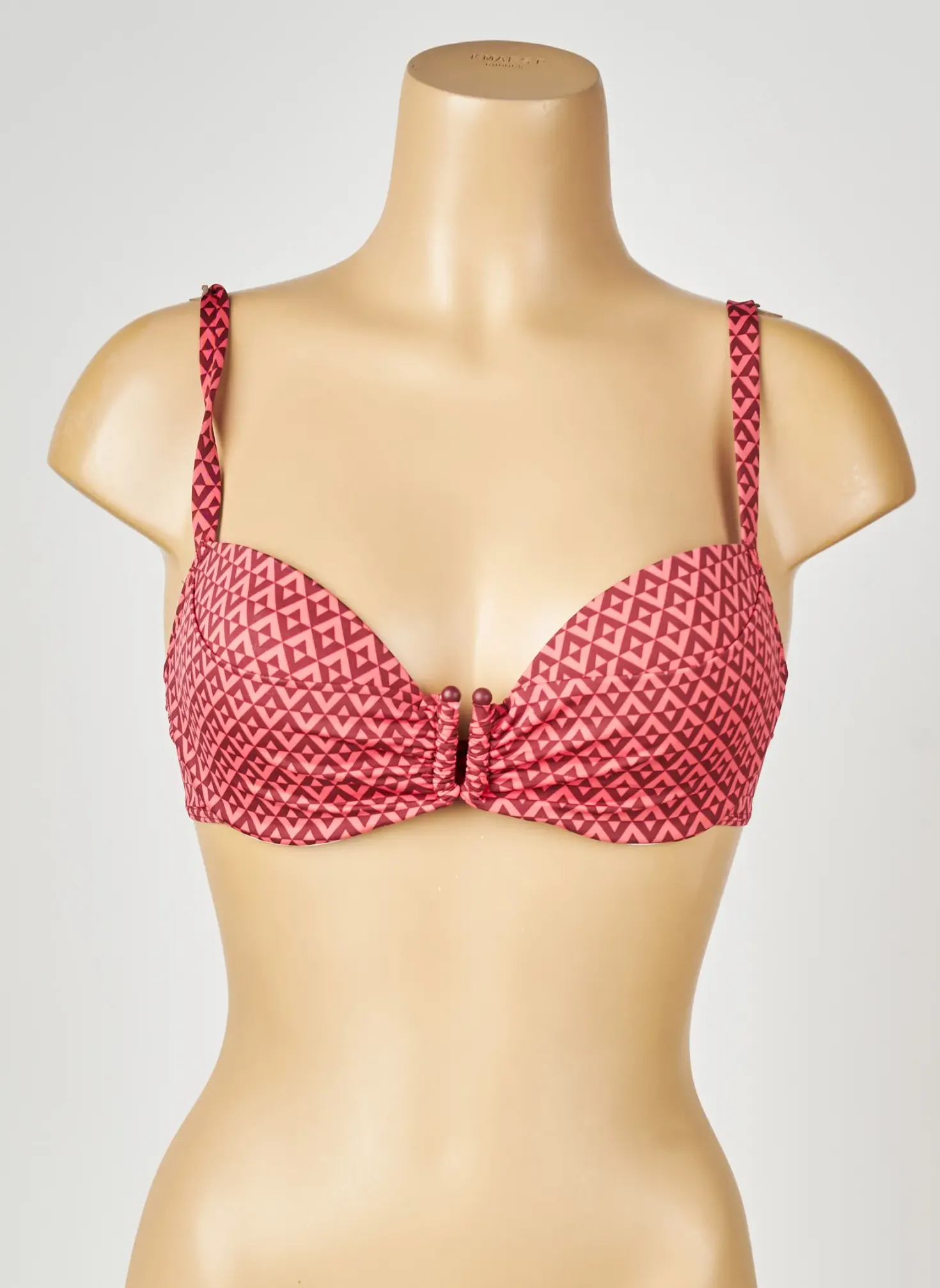 Haut De Maillot De Bain Simone Perele Rose Haut Soutien-gorge Moulé