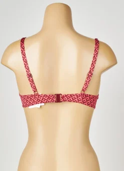 Haut De Maillot De Bain Simone Perele Rose Haut Soutien-gorge Moulé