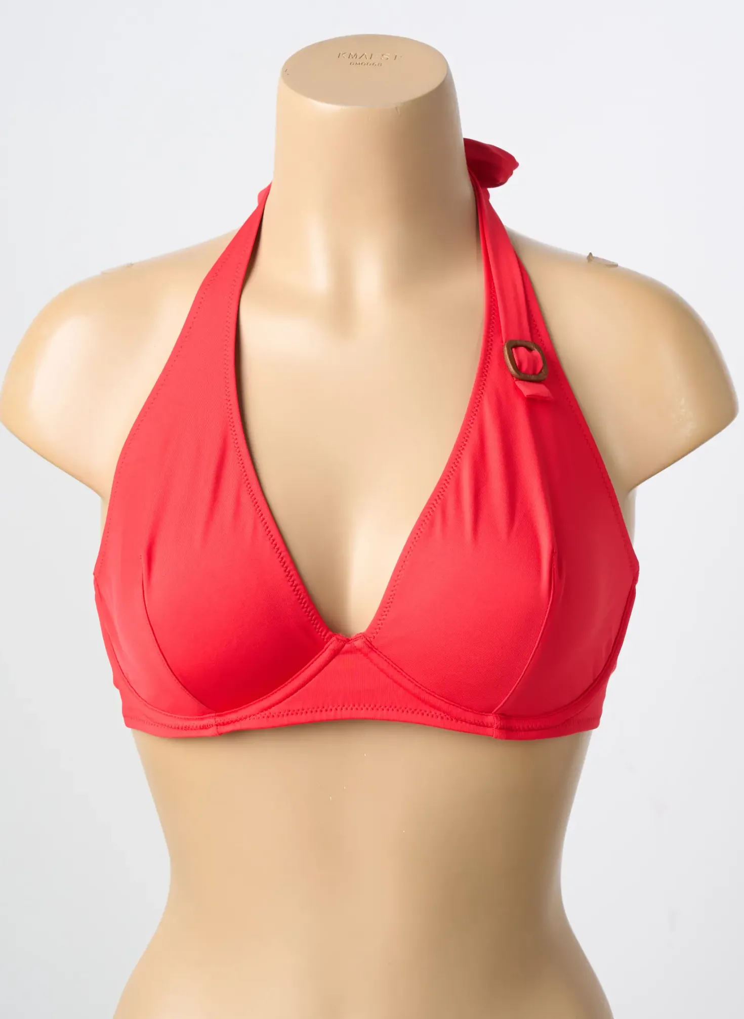 Haut De Maillot De Bain Simone Perele Rouge Haut Triangles