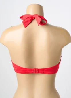 Haut De Maillot De Bain Simone Perele Rouge Haut Triangles