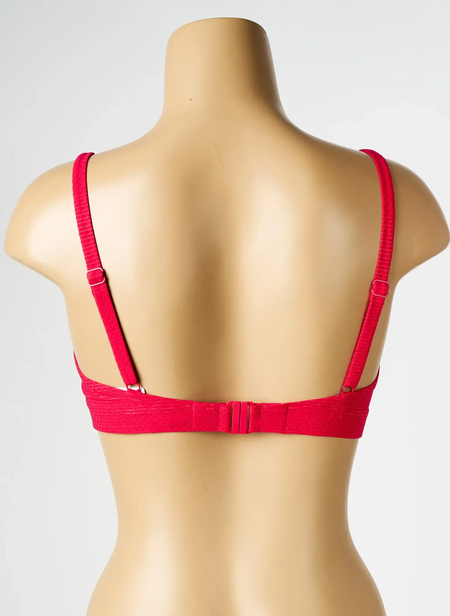 Haut De Maillot De Bain Simone Perele Rouge Haut Soutien-gorge Emboitant