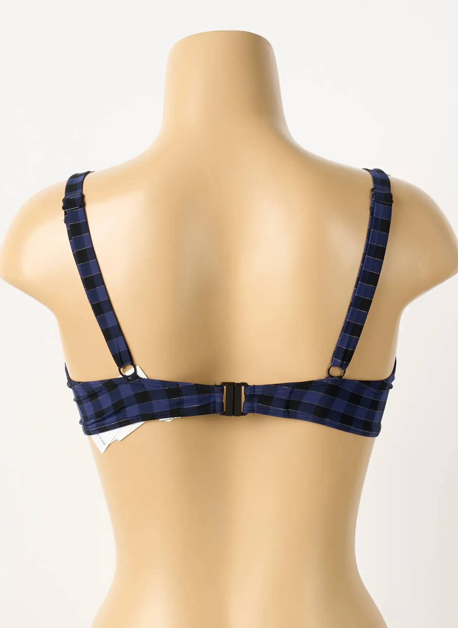 Haut De Maillot De Bain Simone Perele Bleu Haut Soutien-gorge Balconnet
