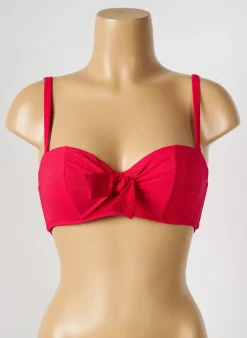Haut De Maillot De Bain Simone Perele Rose Haut Soutien-gorge Moulé