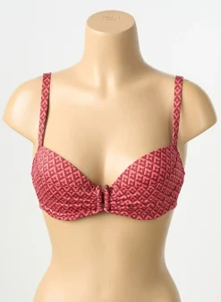 Haut De Maillot De Bain Simone Perele Rose Haut Soutien-gorge Moulé