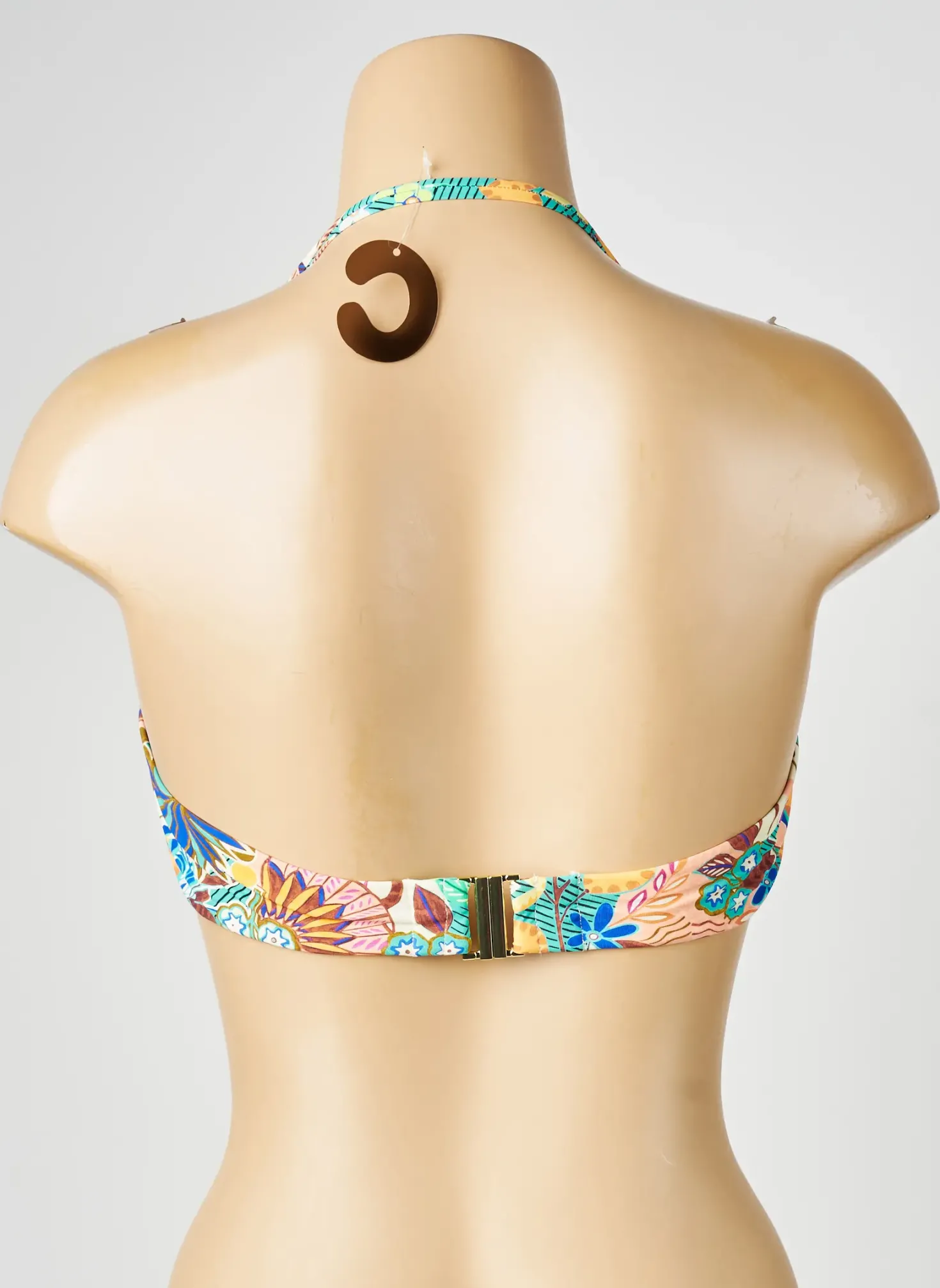Haut De Maillot De Bain Verdissima Vert Haut Bandeau