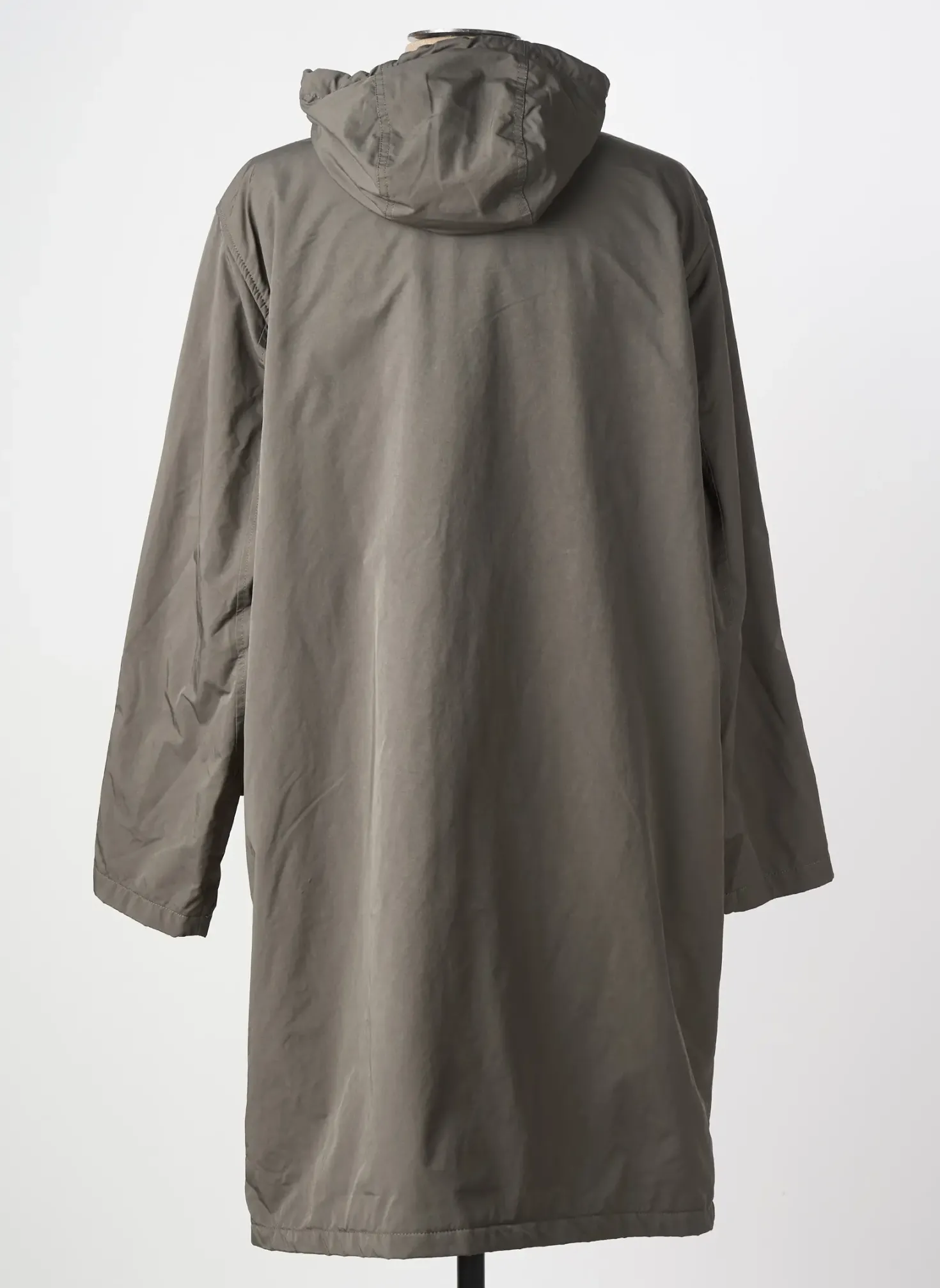 Imperméable Aspesi Vert A Capuche