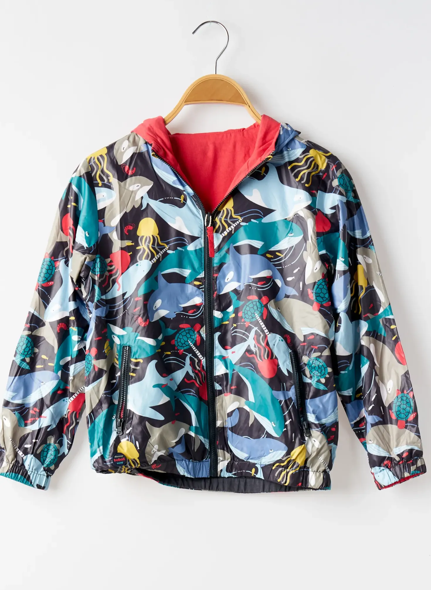 Imperméable Boboli Noir A Capuche