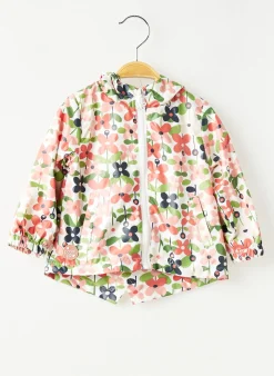 Imperméable Boboli Rose A Capuche