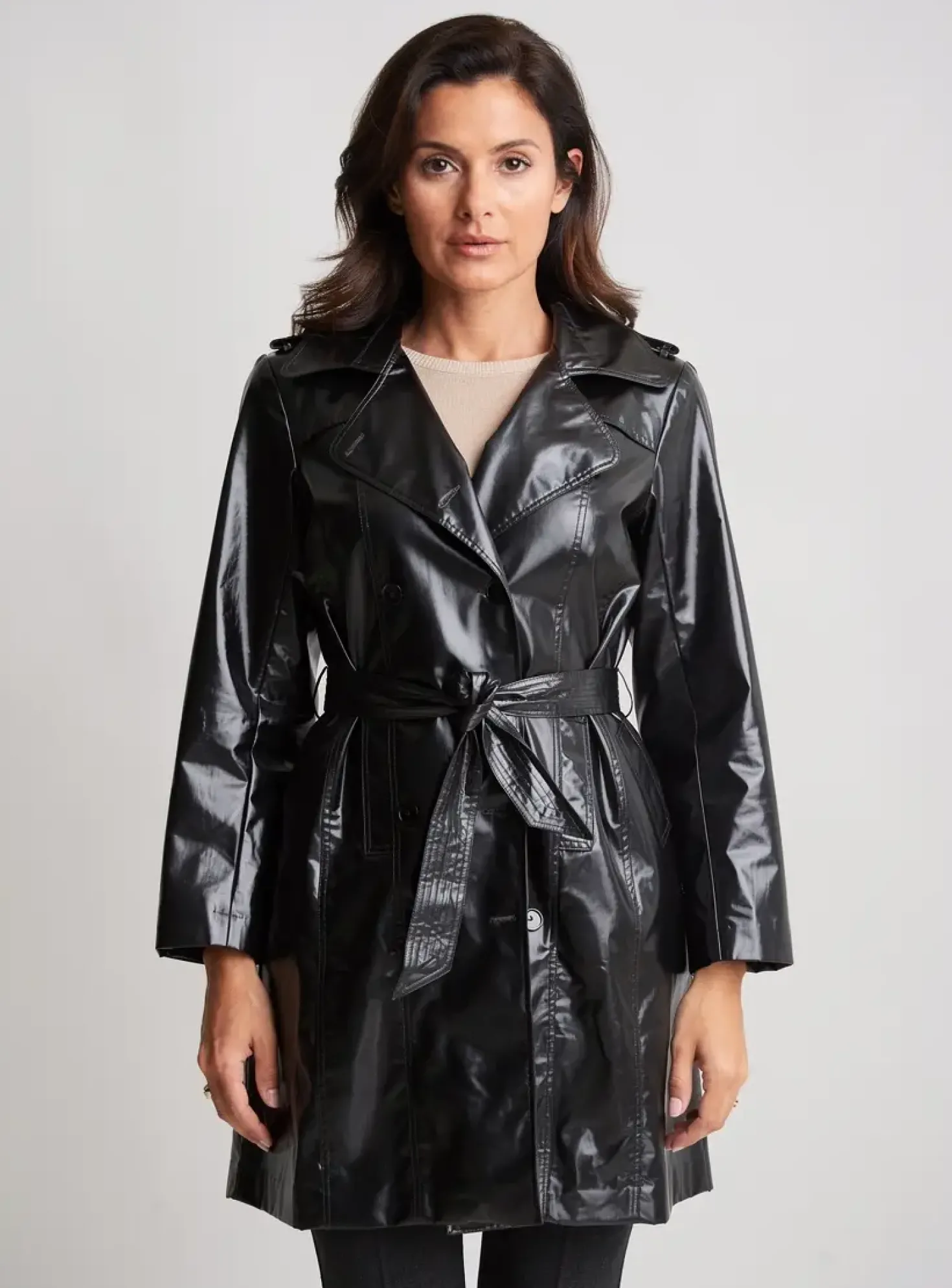 Imperméable Jumfil Noir Sans Capuche