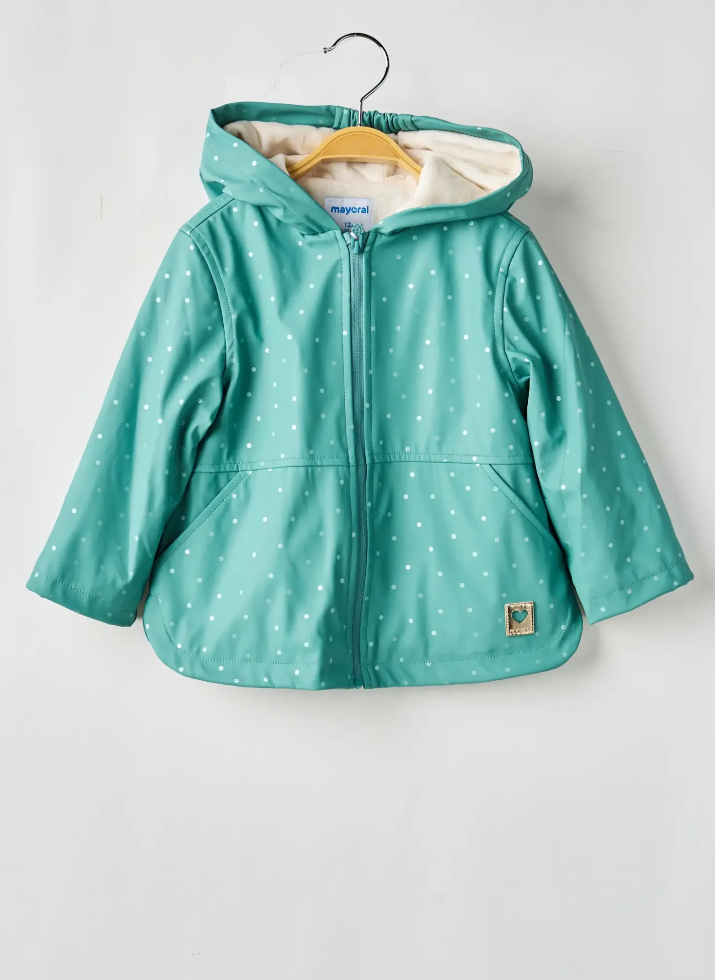 Imperméable Mayoral Bleu A Capuche
