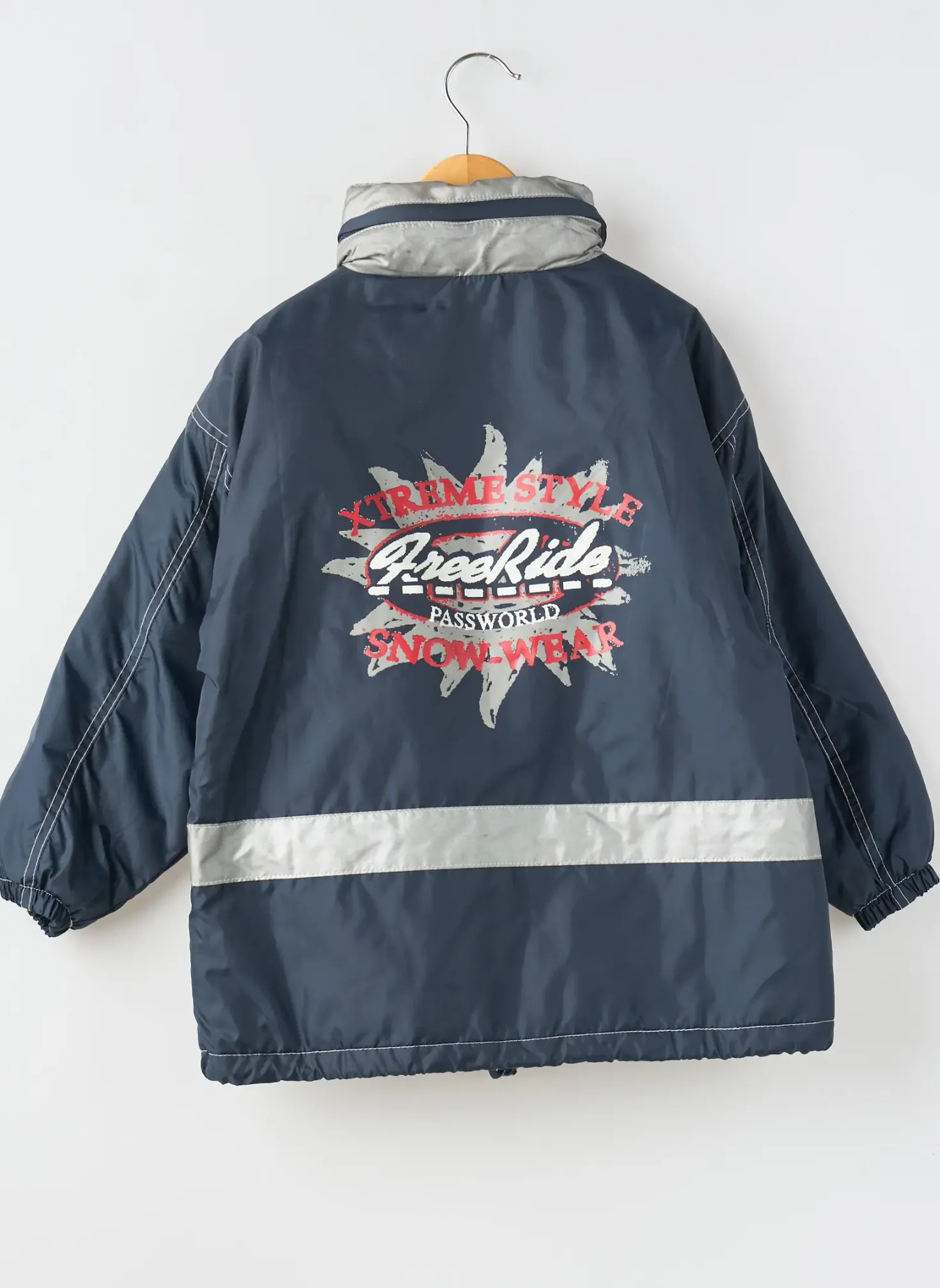 Imperméable Password Bleu A Capuche