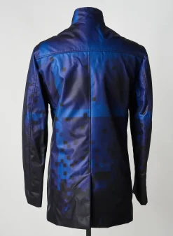 Imperméable Pierre Talamon Bleu Sans Capuche