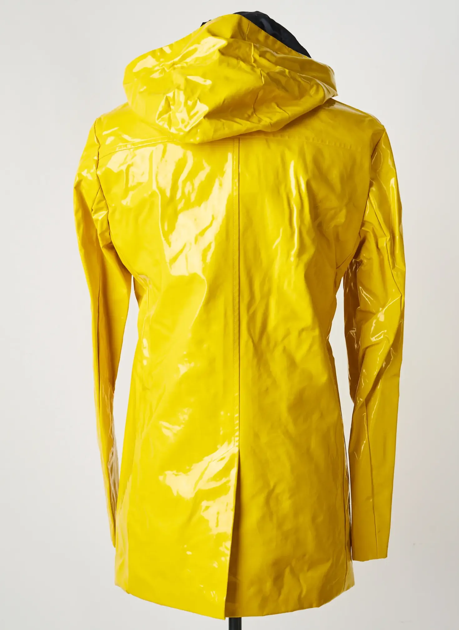 Imperméable Pierre Talamon Jaune A Capuche