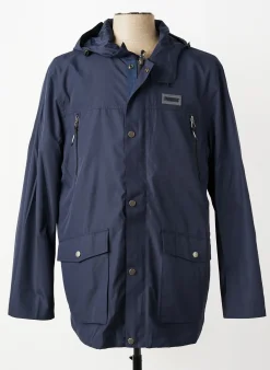 Imperméable Pioneer Bleu A Capuche