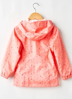 Imperméable Quechua Rose A Capuche