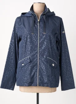 Imperméable Virginia Blu' Bleu A Capuche