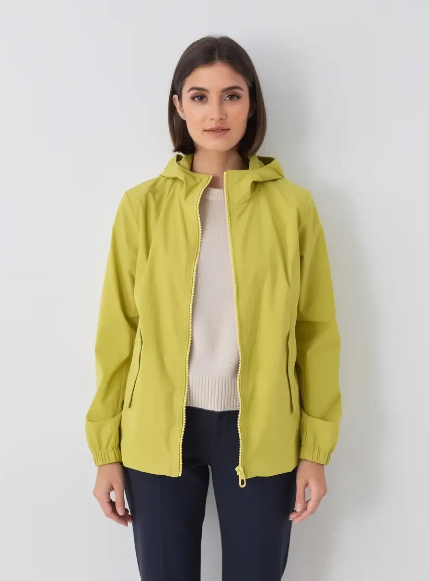 Imperméable Virginia Blu' Vert A Capuche