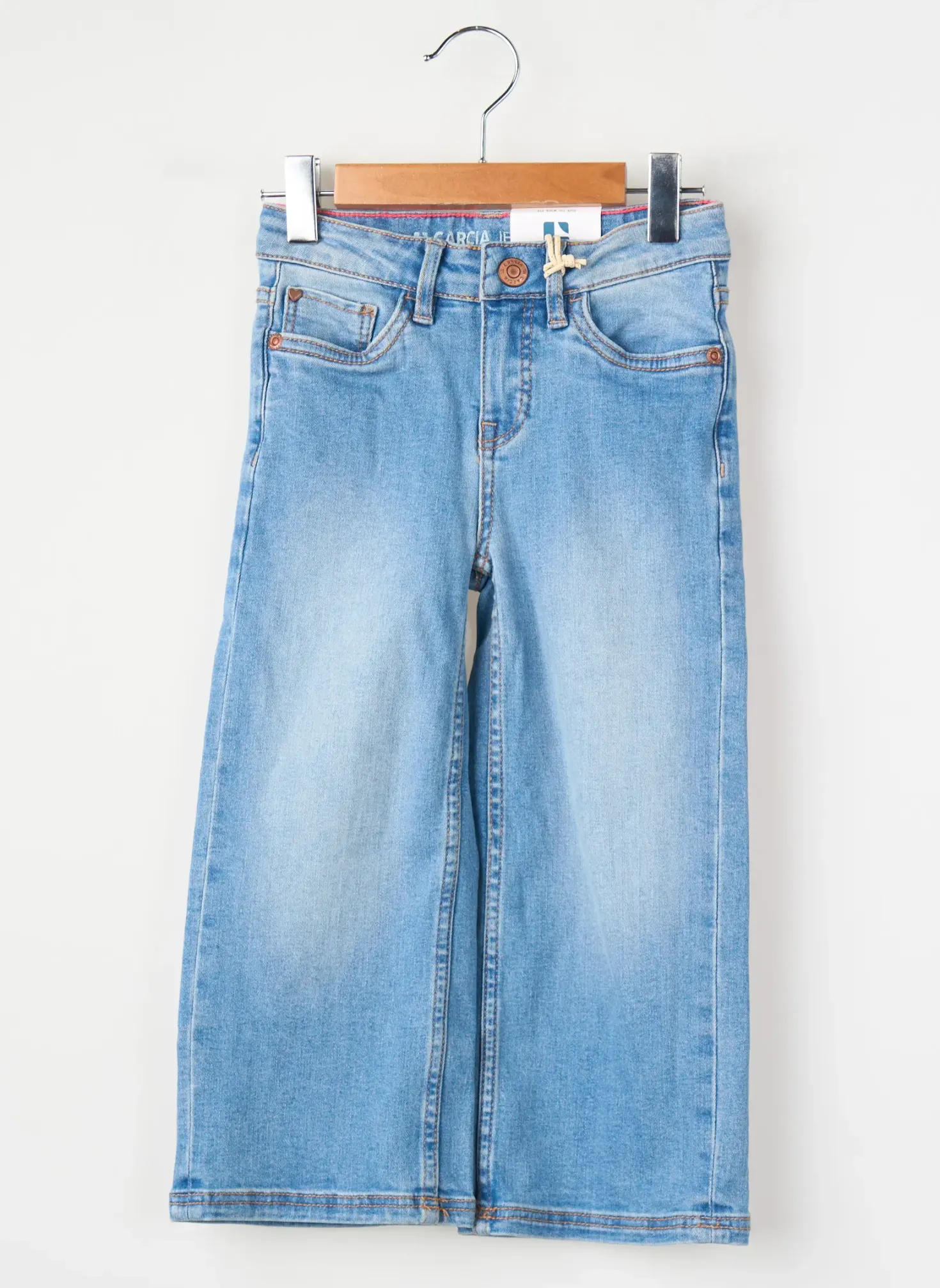 Jean Coupe Flare Garcia Bleu