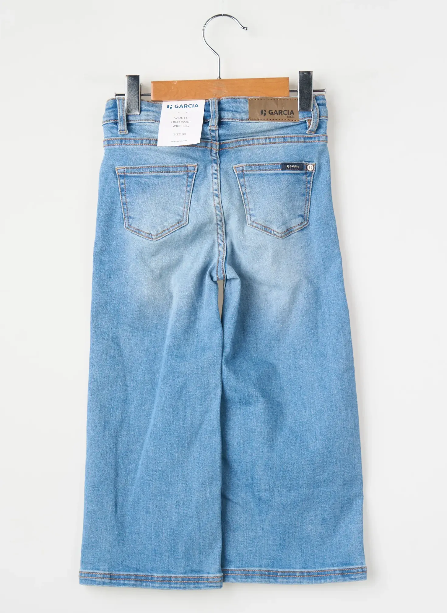 Jean Coupe Flare Garcia Bleu