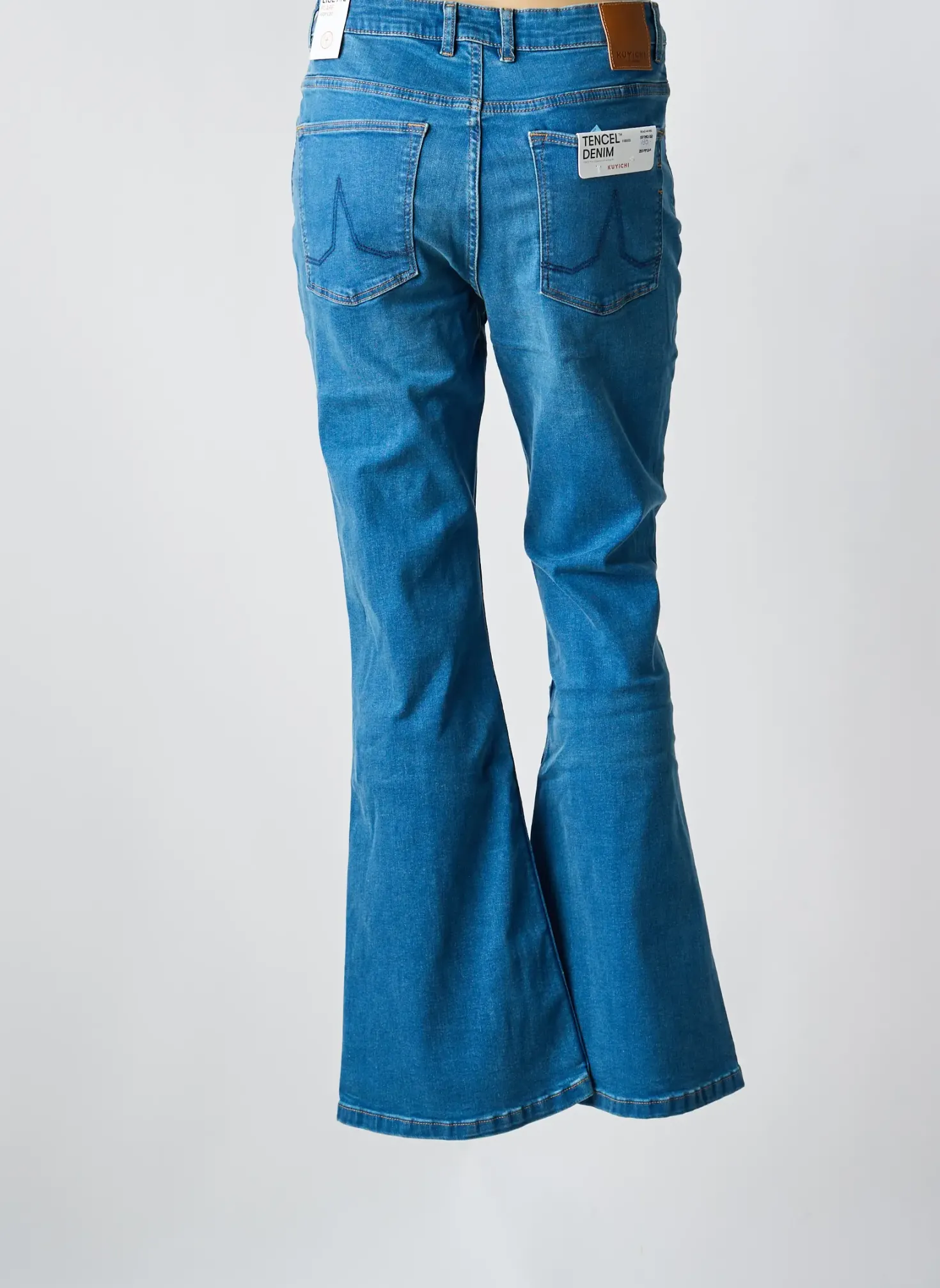 Jean Coupe Flare Kuyichi Bleu