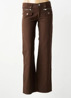 Jean Coupe Flare Lola Espeleta Marron