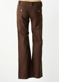 Jean Coupe Flare Lola Espeleta Marron