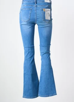 Jean Coupe Flare Vivid Bleu Taille Normale