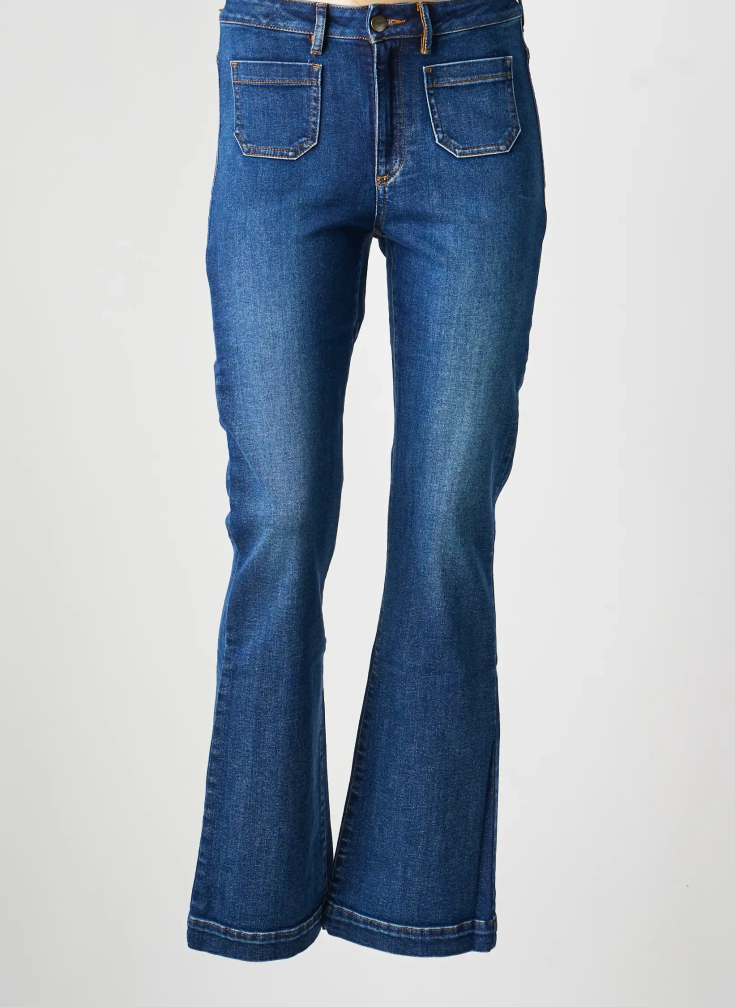 Jeans Bootcut Couturist Bleu