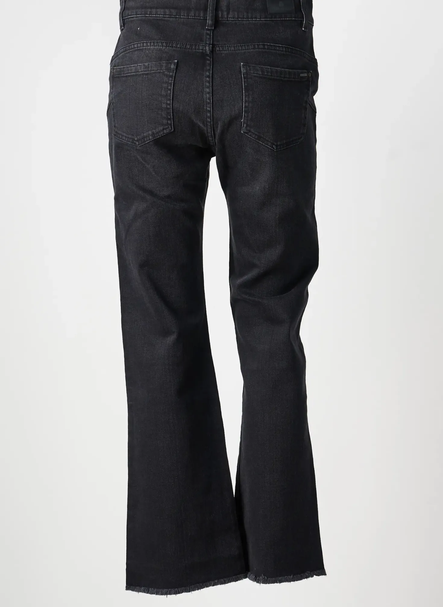 Jeans Bootcut Ikks Noir Taille Normale