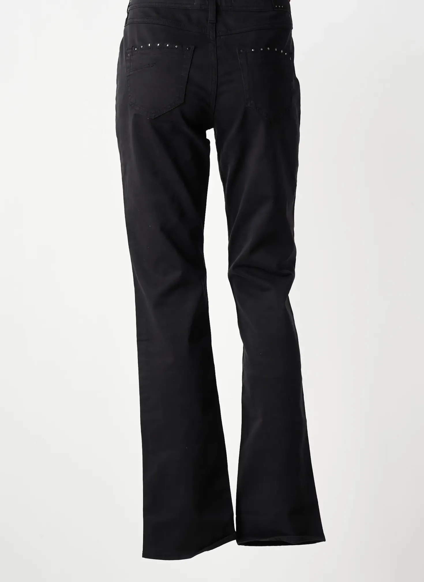 Jeans Bootcut Kanope Noir Taille Normale