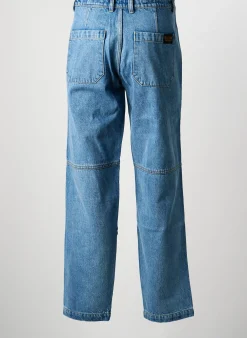 Jeans Coupe Droite Daytona Bleu Taille Normale