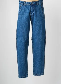 Jeans Coupe Droite Daytona Bleu Taille Normale