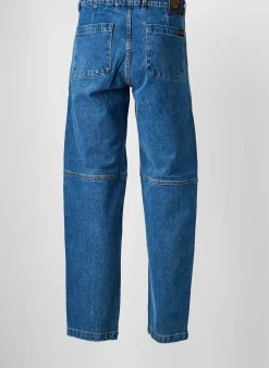 Jeans Coupe Droite Daytona Bleu Taille Normale