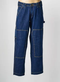 Jeans Coupe Droite Daytona Bleu Taille Normale