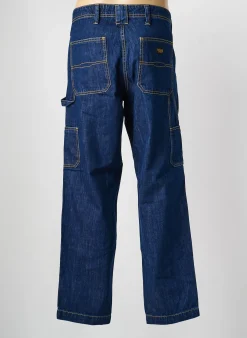 Jeans Coupe Droite Daytona Bleu Taille Normale