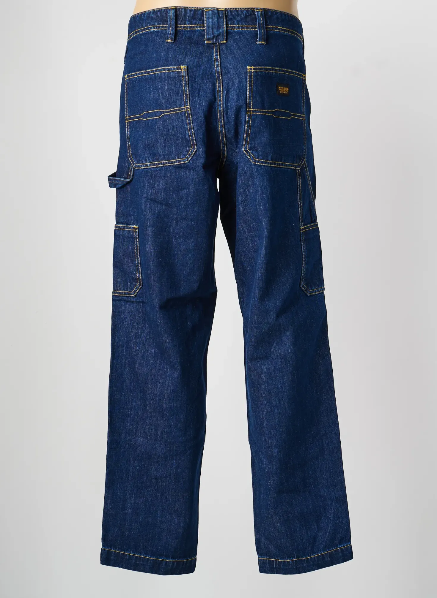 Jeans Coupe Droite Daytona Bleu Taille Normale