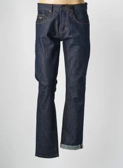Jeans Coupe Droite Daytona Bleu Taille Normale