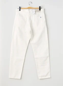 Jeans Coupe Droite Edwin Blanc Taille Normale