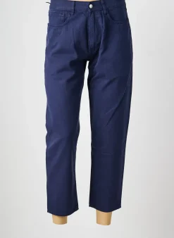 Jeans Coupe Droite Edwin Bleu Taille Normale