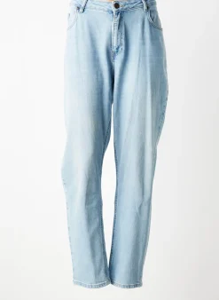 Jeans Coupe Droite Elora Bleu Taille Normale